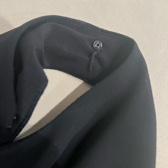 Lauren Ralph Lauren Black Sleeveless Jersey Trapeze Swing Lined‎ Dress -Size 8 - Picture 15 of 15